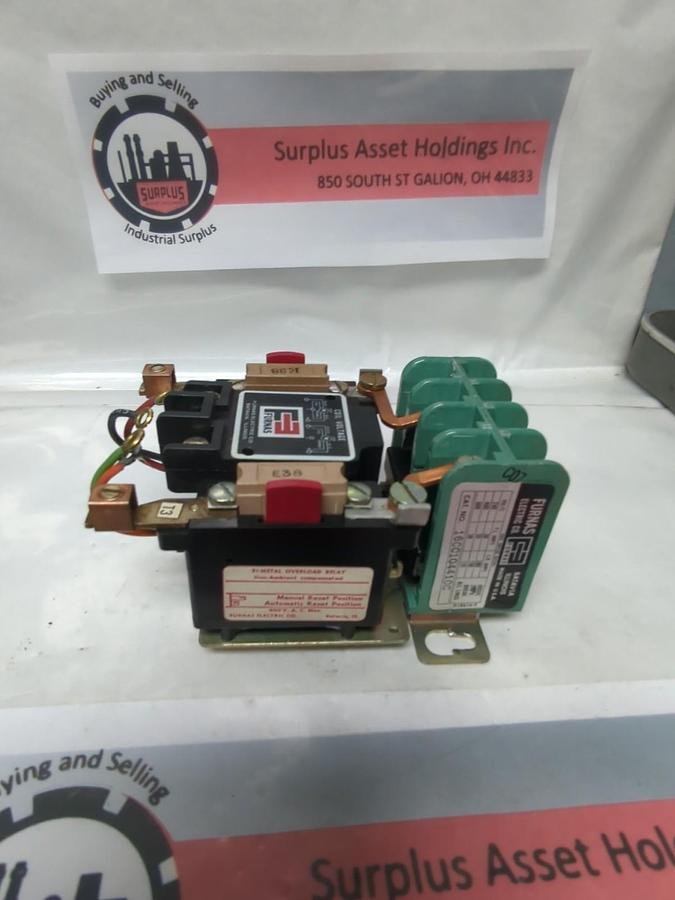 Used FURNAS,16CC104410C,MOTOR STARTER 30 AMP 240-600V PRE-OWNED