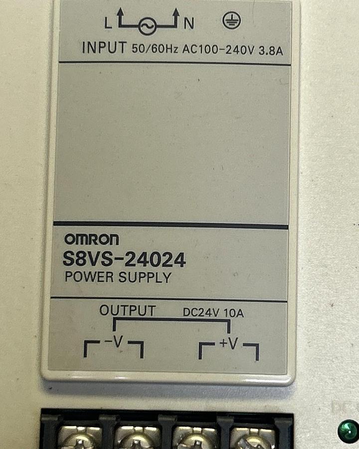 Used OMRON,S8VS-24024,POWER SUPPLY