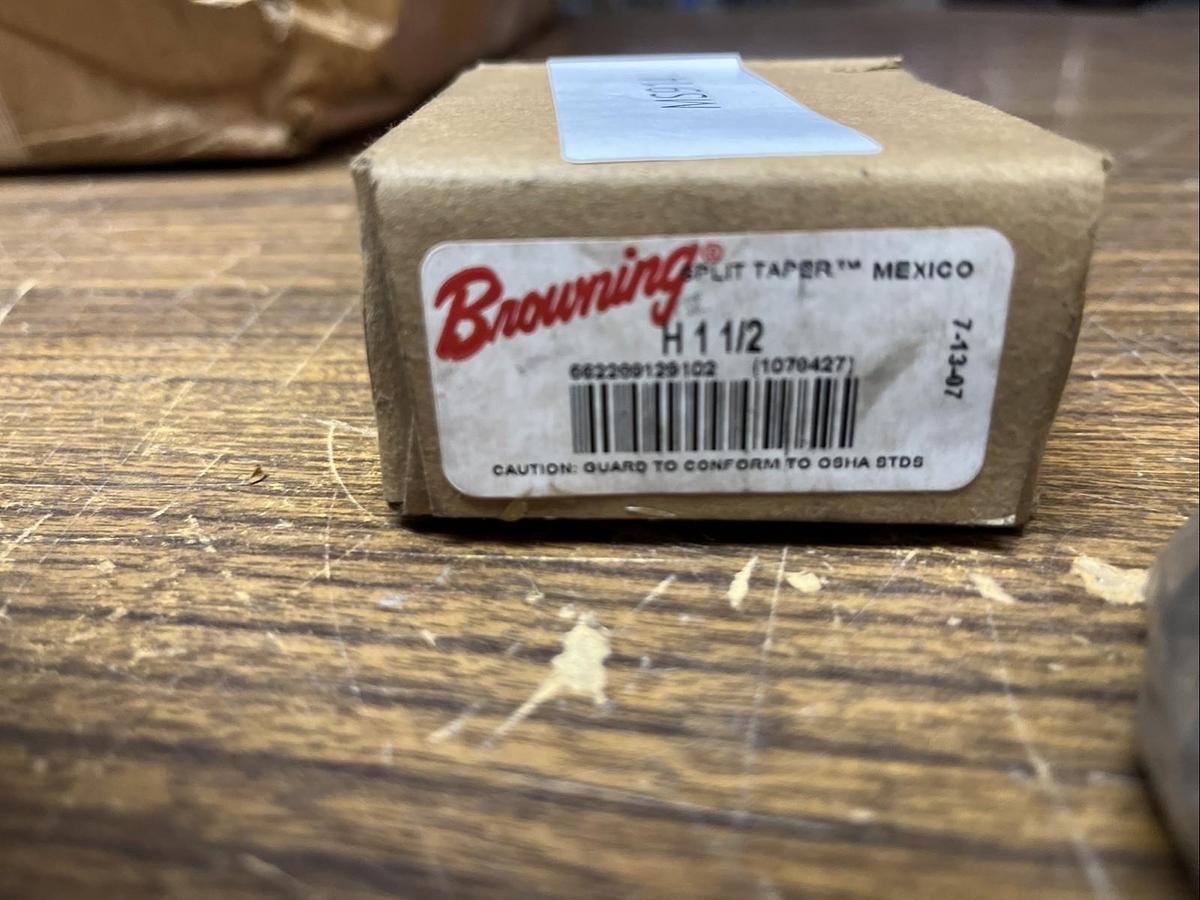 BROWNING,H1-1/2,SPLIT TAPER BUSHING 1-1/2" BORE