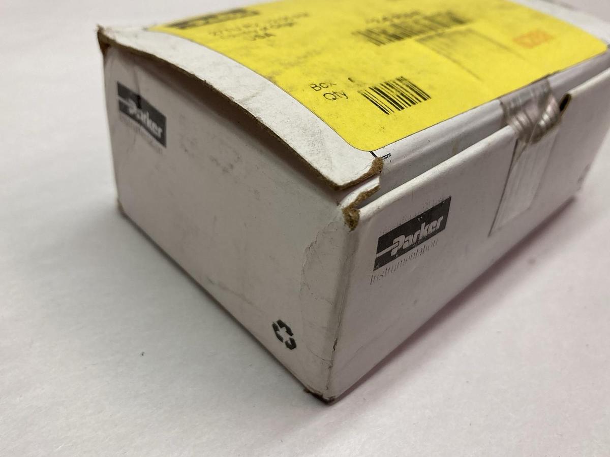 Parker,12-6 RB-B,Brass Hose Fittings LOT OF 5