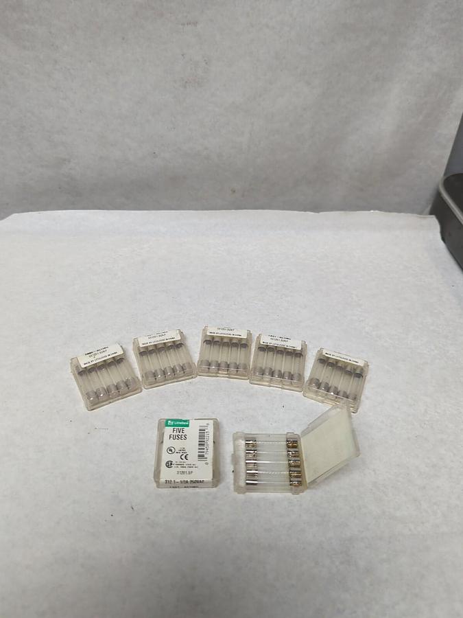 LITTELFUSE,312-1-1/2A,CARTRIDGE FUSE 1-1/2 AMP LOT OF 35 NOS