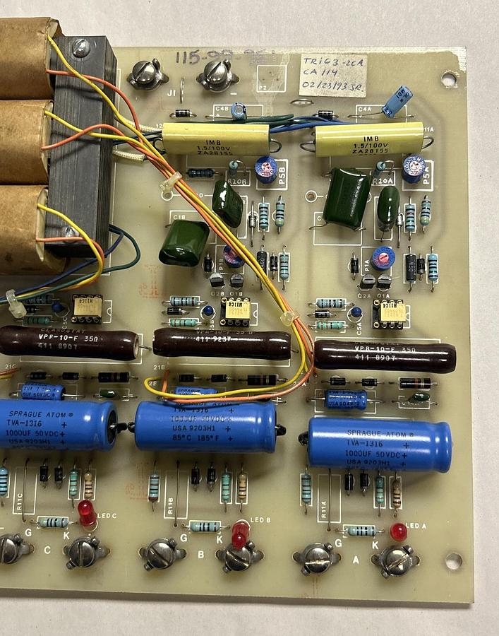 Used KINETICS CONTROL SYSTEMS,TRIG3,CIRCUIT BOARD