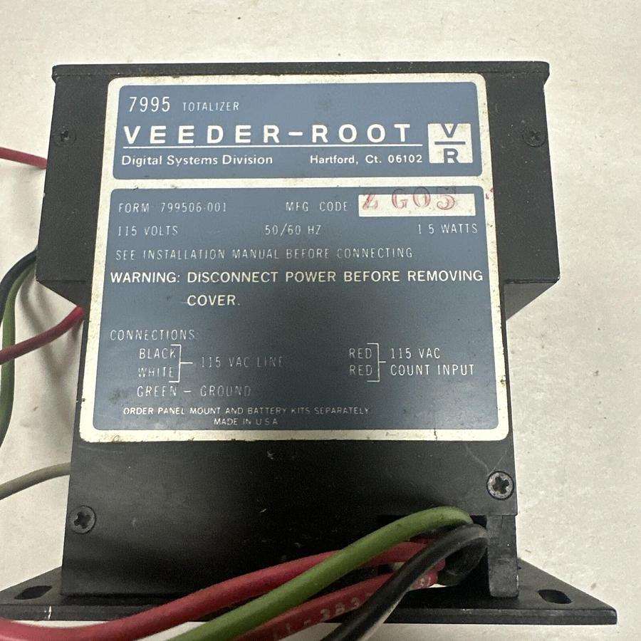 Used Veeder-Root,79956-001,Digital Counter (G082)