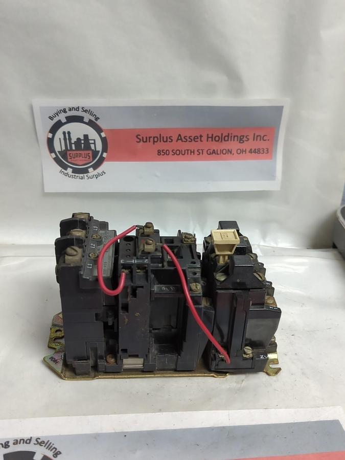 Used ALLEN BRADLEY,509-BOD,SERIES B MOTOR STARTER SIZE 1 PRE-OWNED