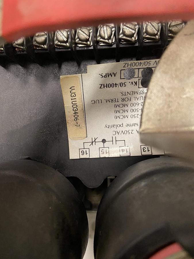 Joslyn Clark,USAVAC,Reversing Vacuum Contactor 600V 160A