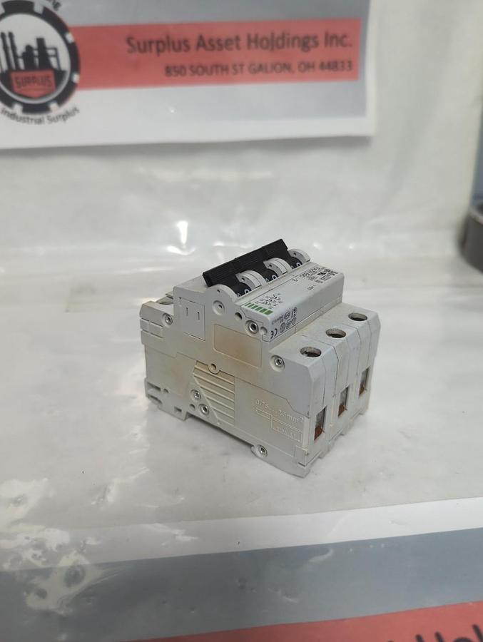 Used KLOCKNER MOELLER,FAZN B20,CIRCUIT BREAKER 3-POLE 5KA-277/480VAC PRE-OWNED