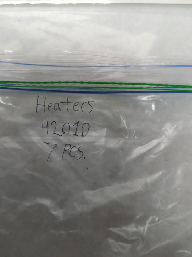 Used ARROW HART,42010,OVERLOAD HEATER ELEMENT LOT OF 7 PRE-OWNED