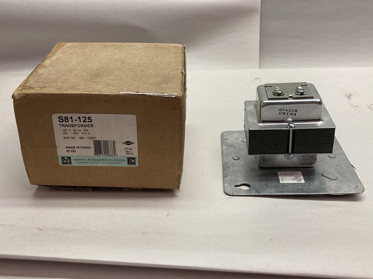 White-Rodgers,S81-125,Transformer 120V 60Hz
