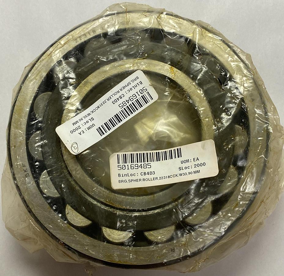 SKF,22318 CCK/W33,DOUBLE ROW SPHERICAL ROLLER BEARING NEW