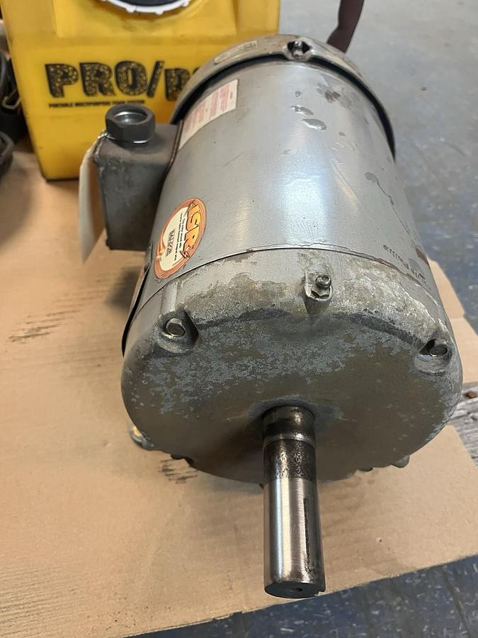 Used BALDOR,EM3613T,MOTOR 5HP 3500RPM 3PH 184T 230/460V