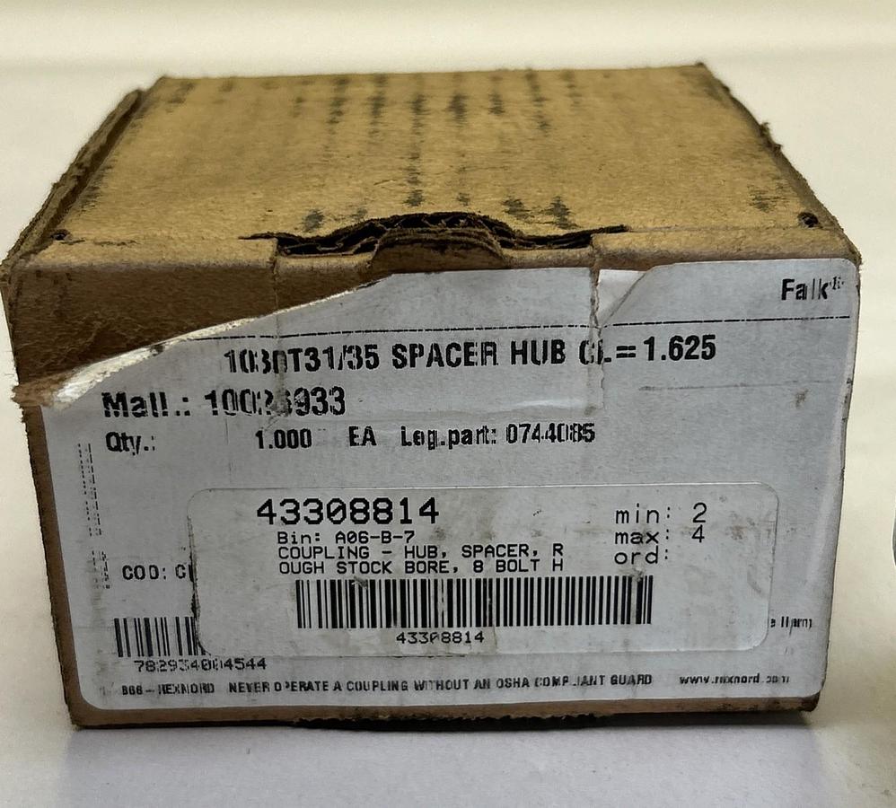 REXNORD,0744085,SPACER HUB 1030T31/35 NOS