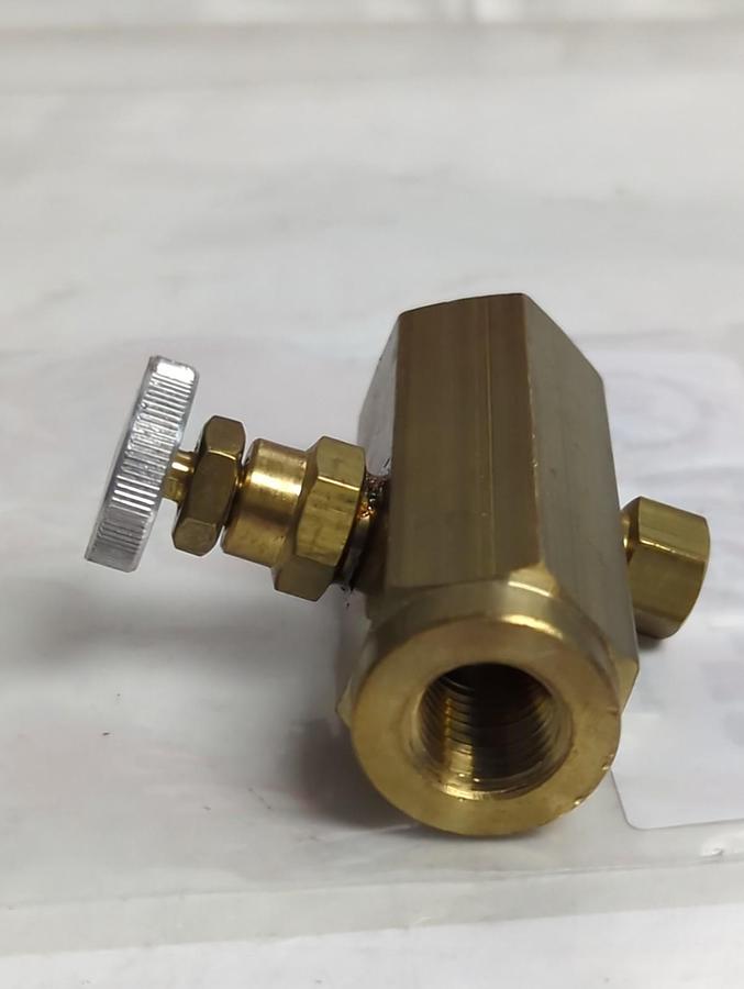 DELTROL,F20B,PNEU-TROL 3/8 INCH FLOW CONTROL VALVE NOS