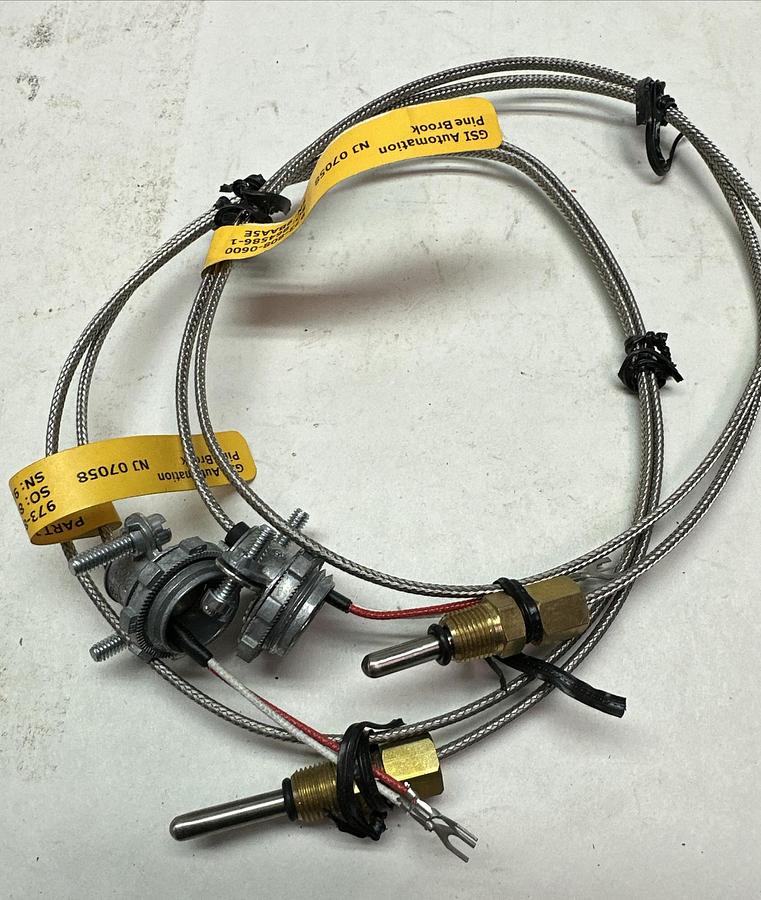 GSI Automation,JP31-011/4-15A-F3B036-3 BX,Thermocouple LOT of 2