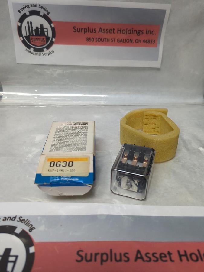 POTTER & BRUMFIELD,0630, RELAY KUP=14A11-120 NOS