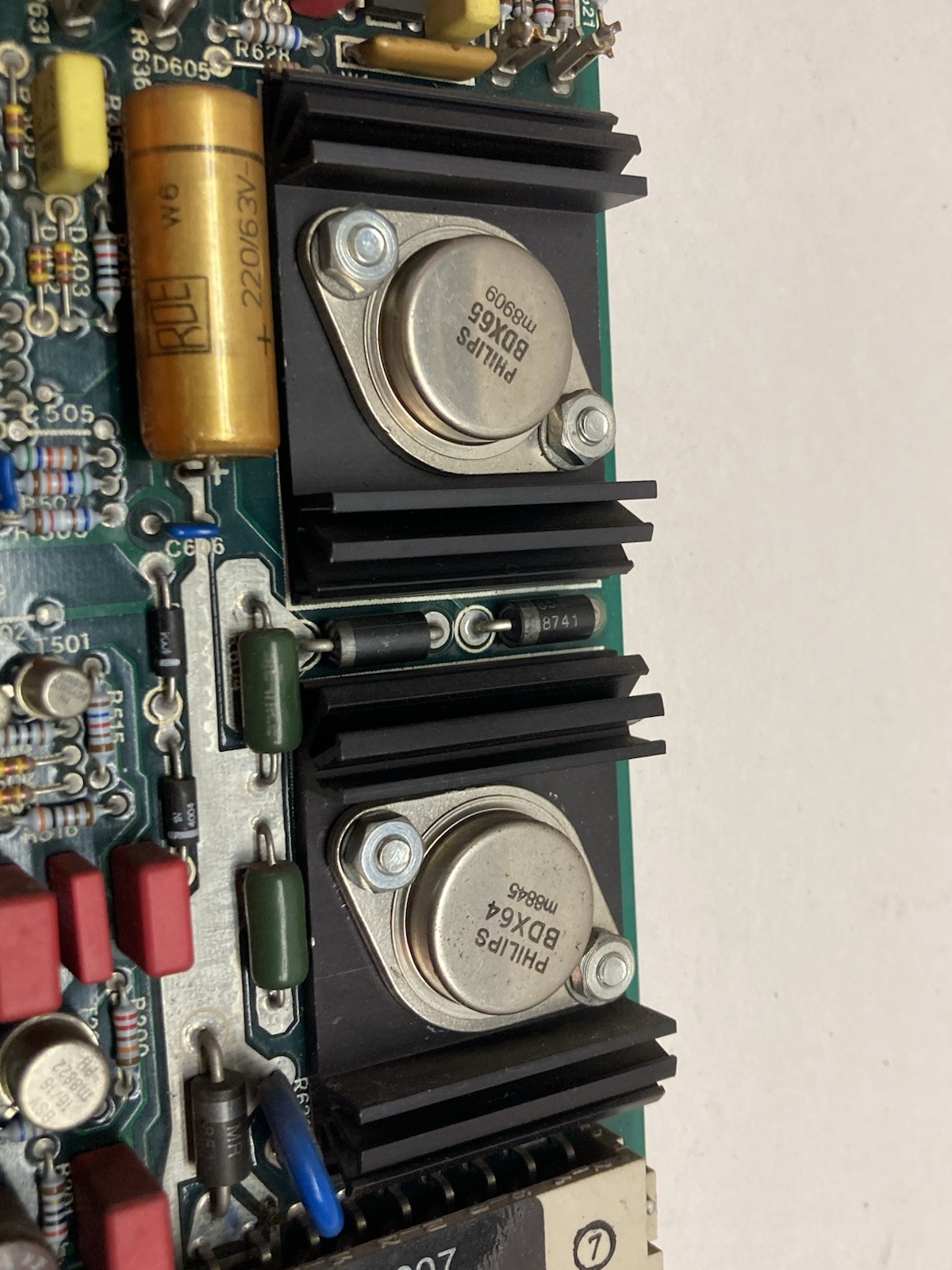 Used Bosch,0-811-405-007,Circuit Board Netz 24V Magnet 12V