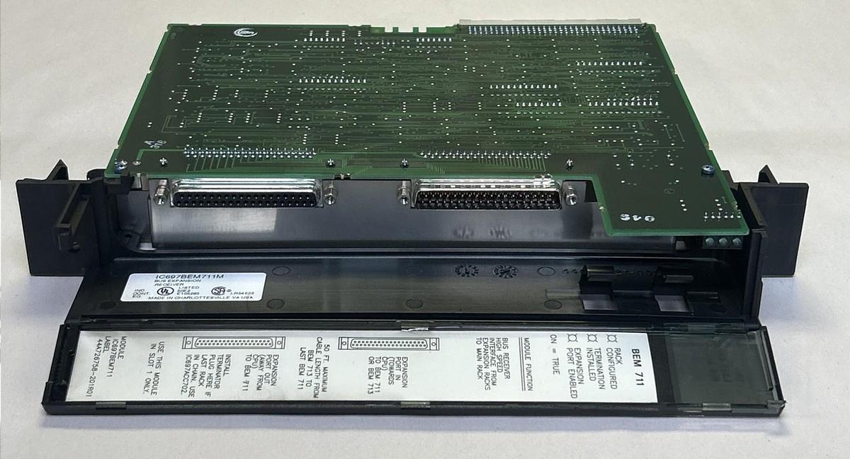 Used GE FANUC,IC697BEM711M,BUS EXPANSION RECEIVER