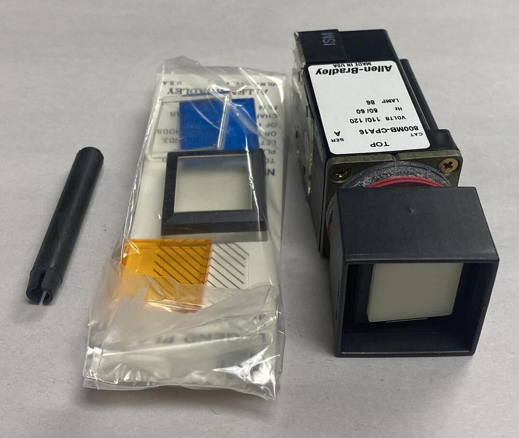 ALLEN BRADLEY,800MB-CPA16XA,Illuminated Push Button NOS
