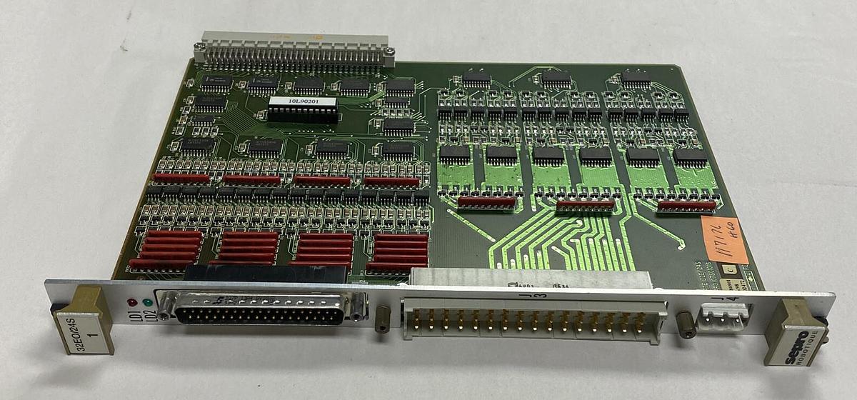 Used SEPRO ROBOTIQUE,07S01016 C CARTE 32E/24S, INTERFACE BOARD