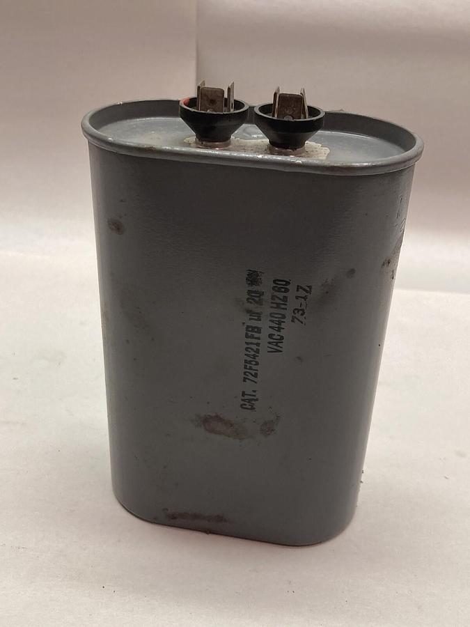 Used General Electric,72F5421FB,Capacitor 440Vac 60Hz