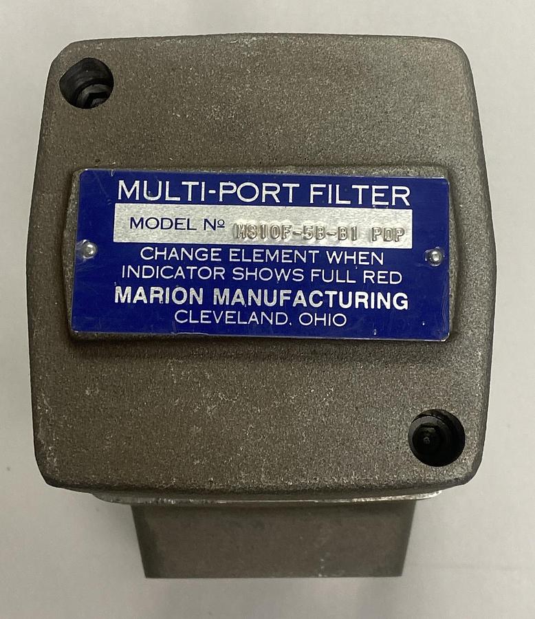 Marion,MS10F-5B-B1,Multi-Port Filter NOS