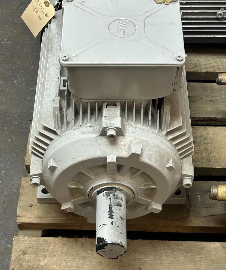 Used MARELLI MOTORI,A4Q200LB2-B3,MOTOR 37KW 50HP 220V 3550RPM 3PH