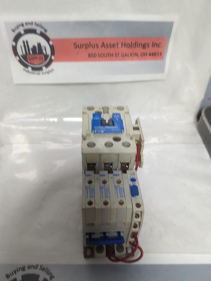 Used CUTLER HAMMER,AN16DN0,SERIES A1 CONTACTOR ASSEMBLY 27 AMP PRE-OWNED