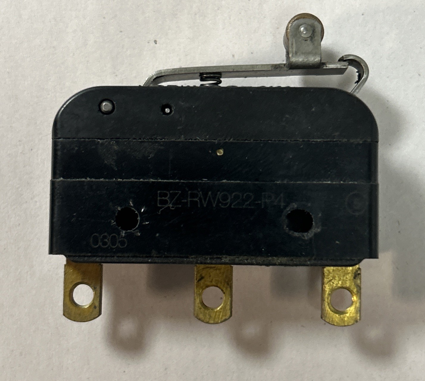 Used MICRO SWITCH,BZ-RW922-R4,LIMIT SWITCH LOT OF 6