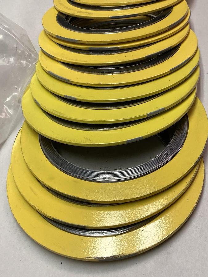 Flexitallic,300/600 ASME,3 Inch Spiral Round Gasket B16.20 304/SEL FG LOT OF 12