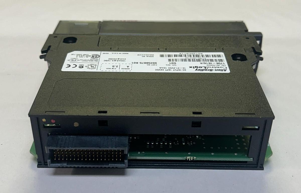Used ALLEN BRADLEY,1756-IB16,DC INPUT MODULE