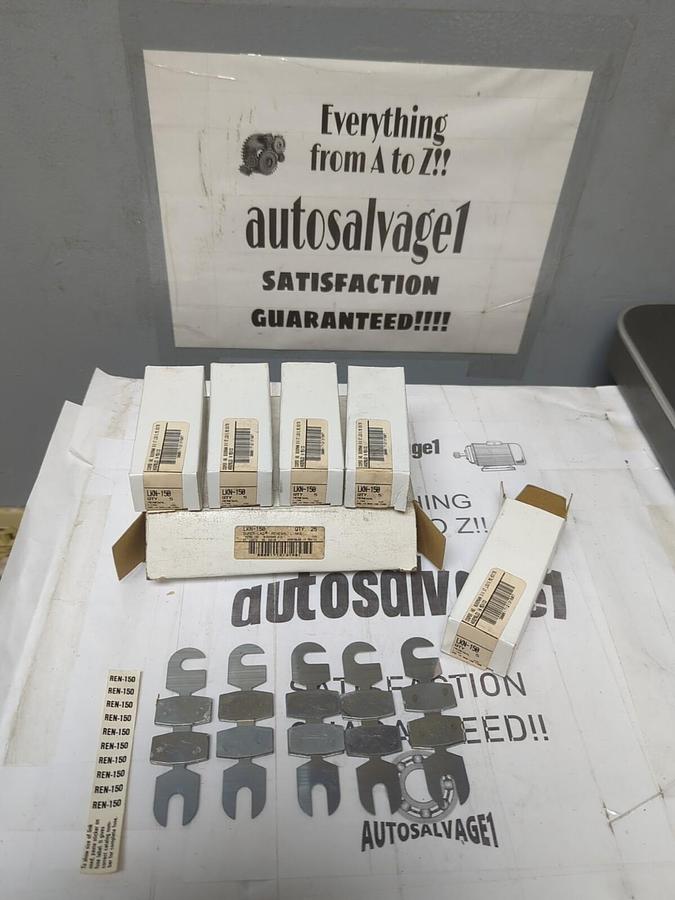 COOPER BUSSMANN,LKN-150,SUPER LAG RENEWAL LINKS LOT OF 25 NEW