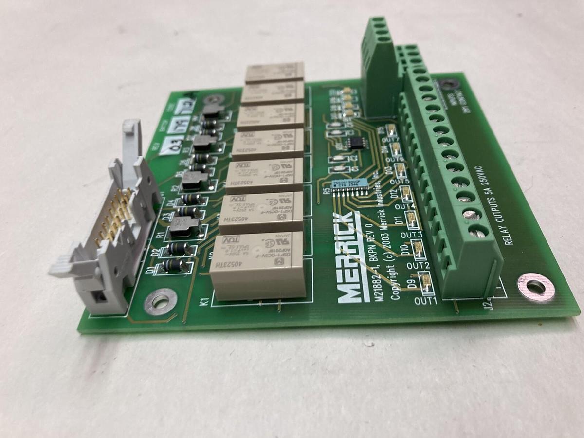 Merrick,M21882-1,Relay Output Board Assembly 5A 250VAC Rev 0