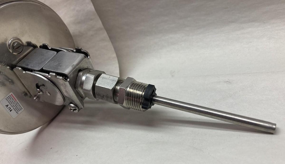 Wika,10P1-C,Bi-Metal Temperature Gauge 0-200 DEG F