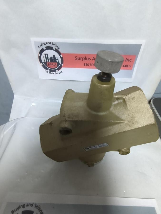 Used ROSS,1968B8007,FLOW CONTROL VALVE 0.3-10 BAR PRE-OWNED