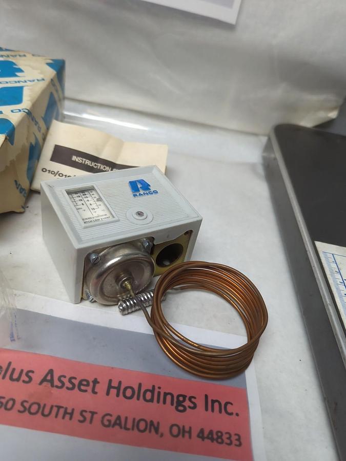 RANCO,010-1433,COMMERCIAL TEMP CONTROL RANGE -35F TO 15F NOS