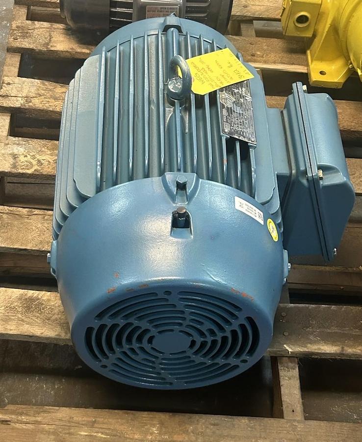 Used WEG,02536ET3E256JM-W22,MOTOR 25HP 208-230/460V 3515RPM 3PH 254/6JM FRAME