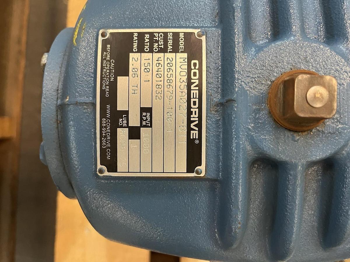 CONEDRIVE,MVO35A027-B11,GEAR DRIVE REDUCER RATIO 150 INPUT 1000RPM