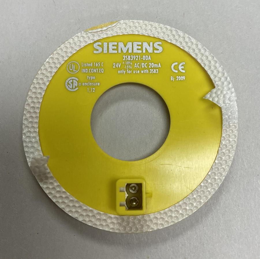 SIEMENS,3SB3921-0DA,LEGEND PLATE NOS