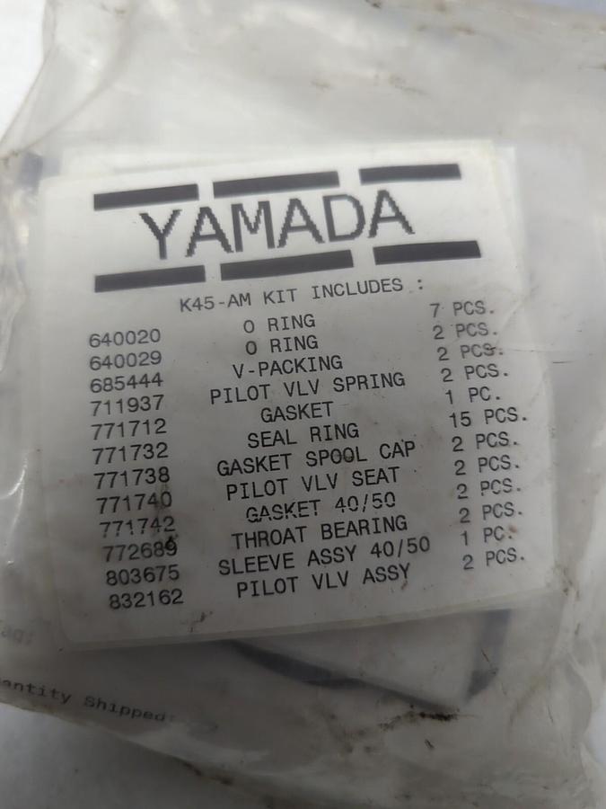 YAMADA,K45-AM,AIR MOTOR RESEAL KIT NEW
