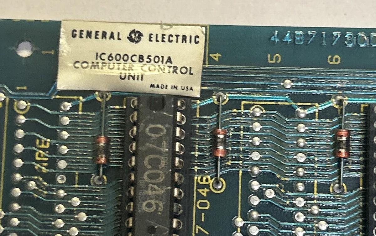 Used GE FANUC,IC600CB501A,COMPUTER CONTROL BOARD