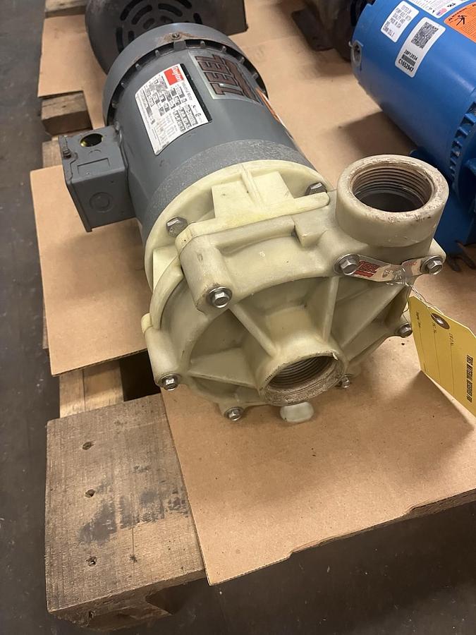 Used TEEL,SFC-3P962,CENTRIFUGAL PUMP 1-1/2"X1-3/4"X5" 2HP 3450RPM