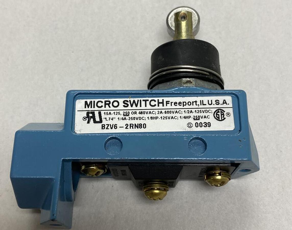 Used Micro Switch,BZV6-2RN80,Limit Switch