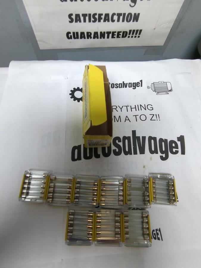 COOPER BUSSMANN,AGC-5,GLASS TUBE FUSES BOX OF 45 NEW