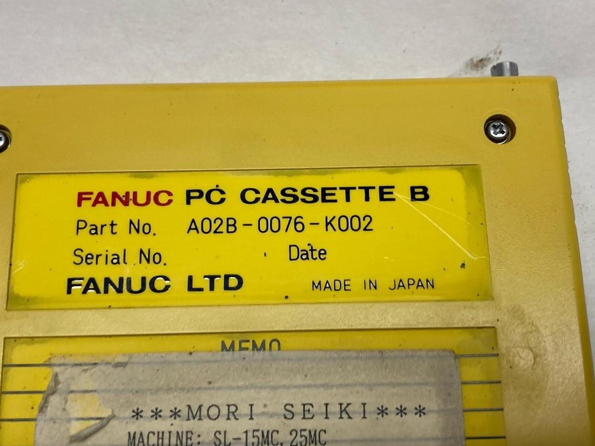 Used Fanuc,A02B-0076-K002,PC Cassette B Module