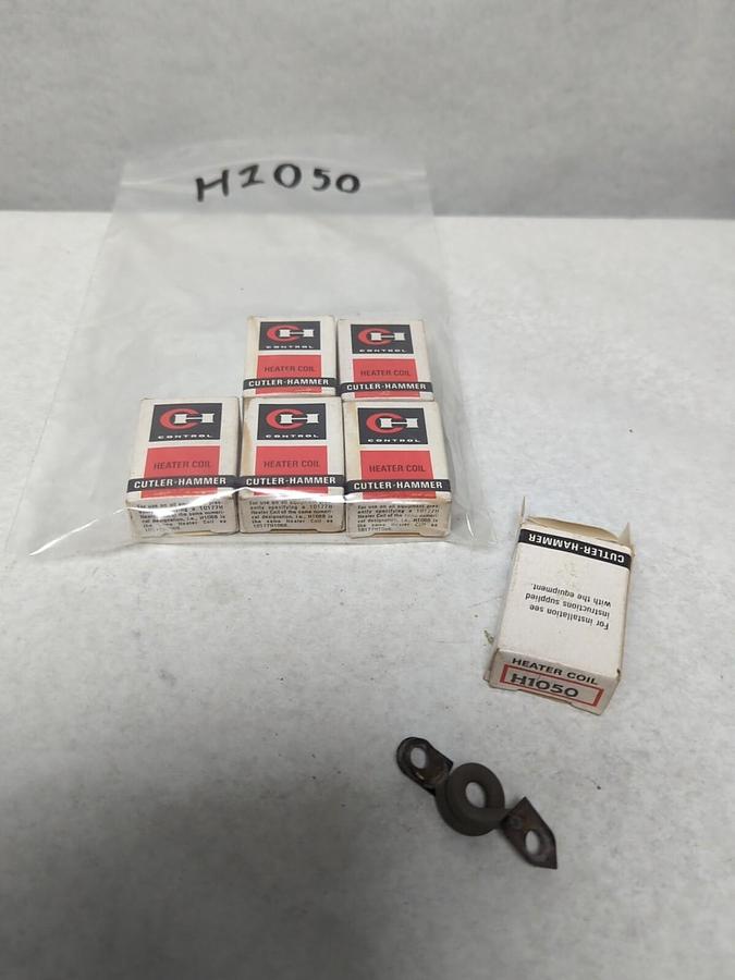 CUTLER HAMMER,H1050,THERMAL OVERLOAD HEATER ELEMENT LOT OF 6 NOS