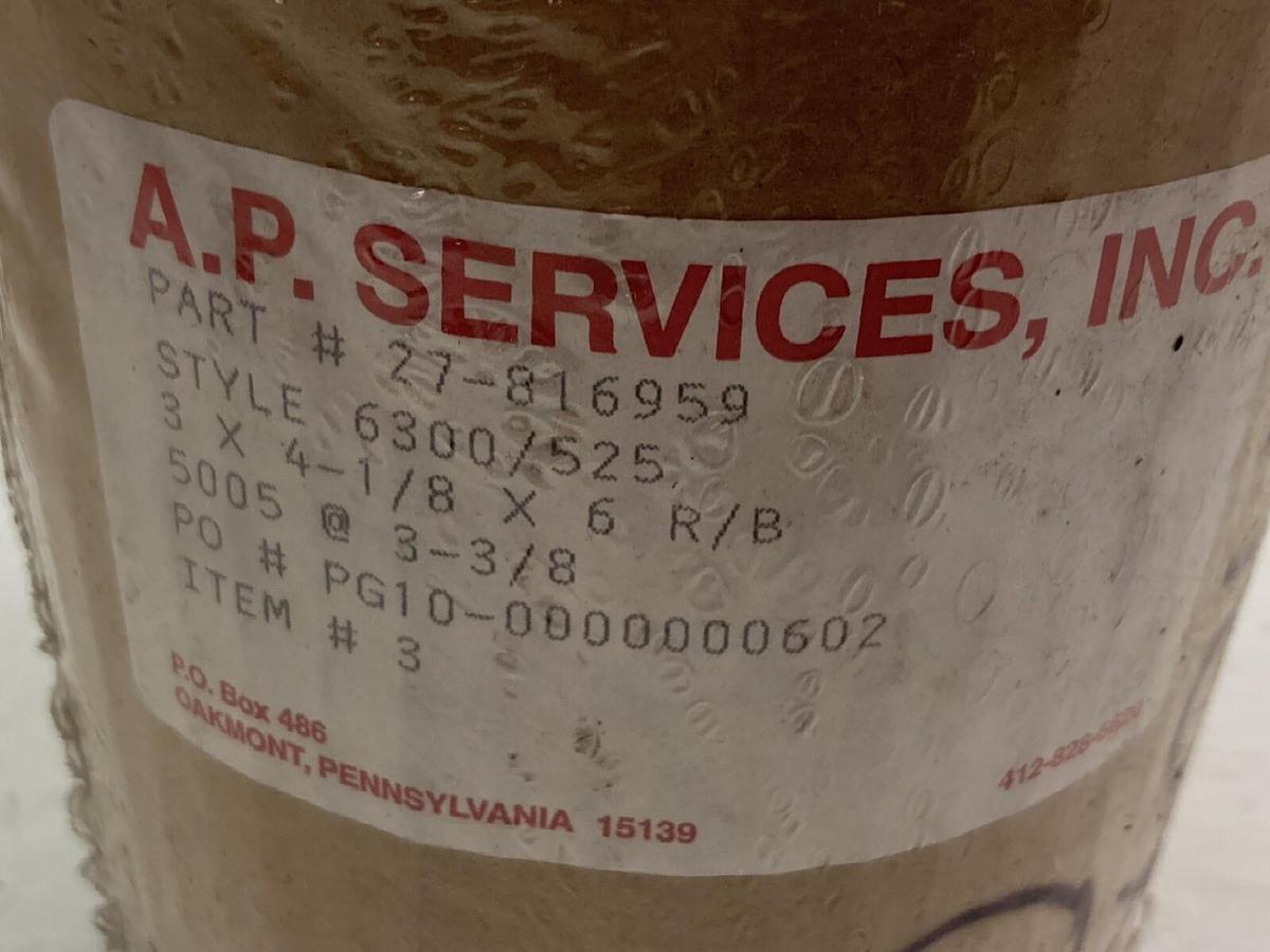 Used AP Service,27-816959 Style 6300/525,Packing Rings