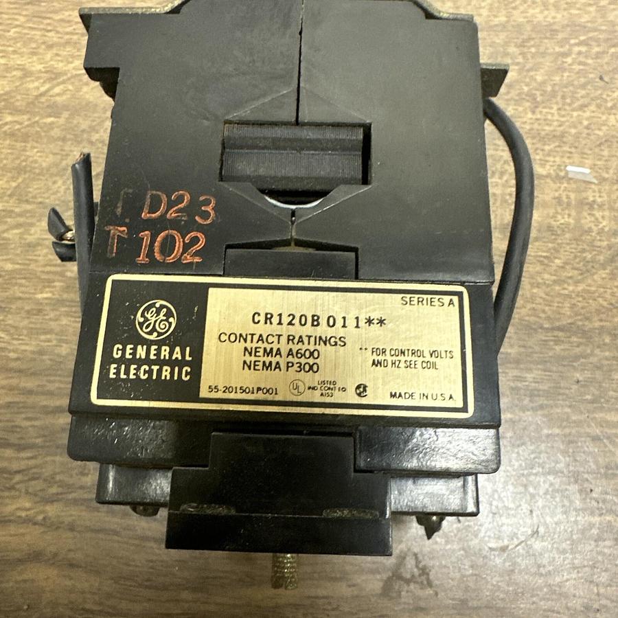 Used GE,CR120B011,Relay Switch Series A