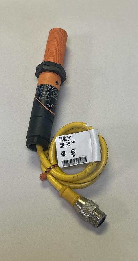 Used IFM EFECTOR,KGE2008-FB0A,PROXIMITY SWITCH