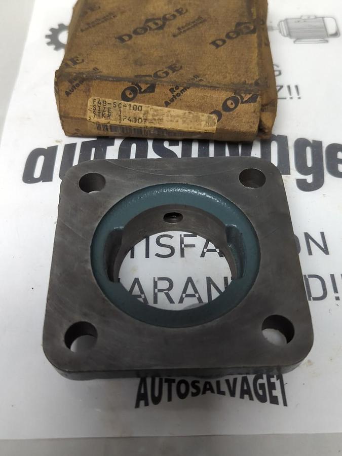 DODGE,124103,FLANGE BEARING HOUSING F4B-SC-100 NOS