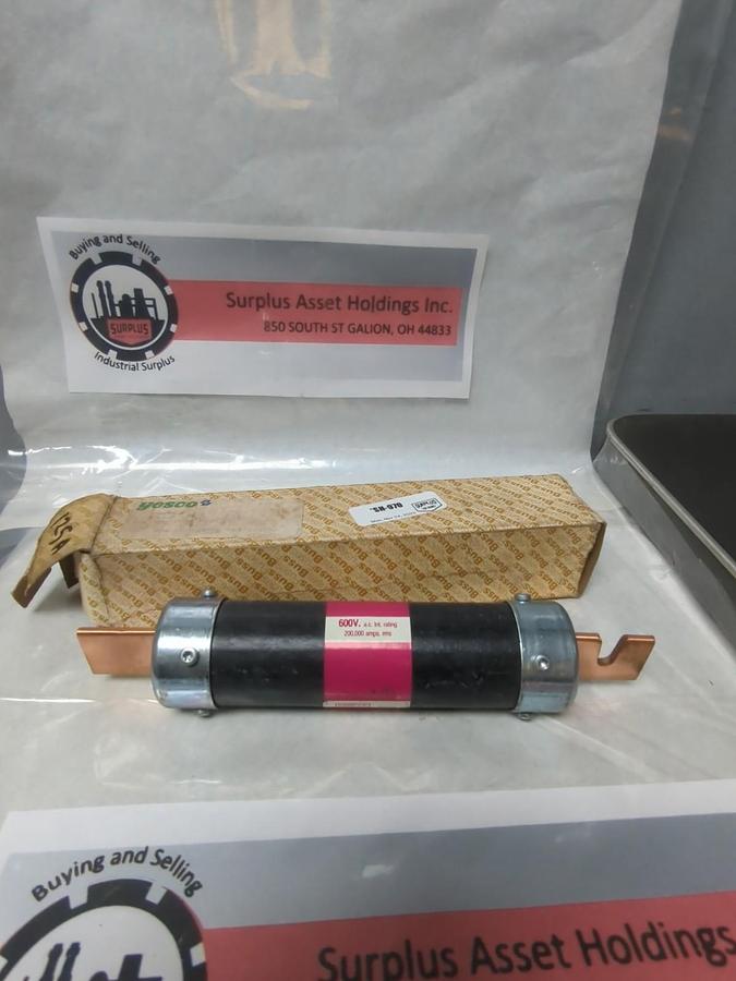 COOPER BUSSMANN,FRS-R-125,FUSETRON 125 AMP FUSE NOS