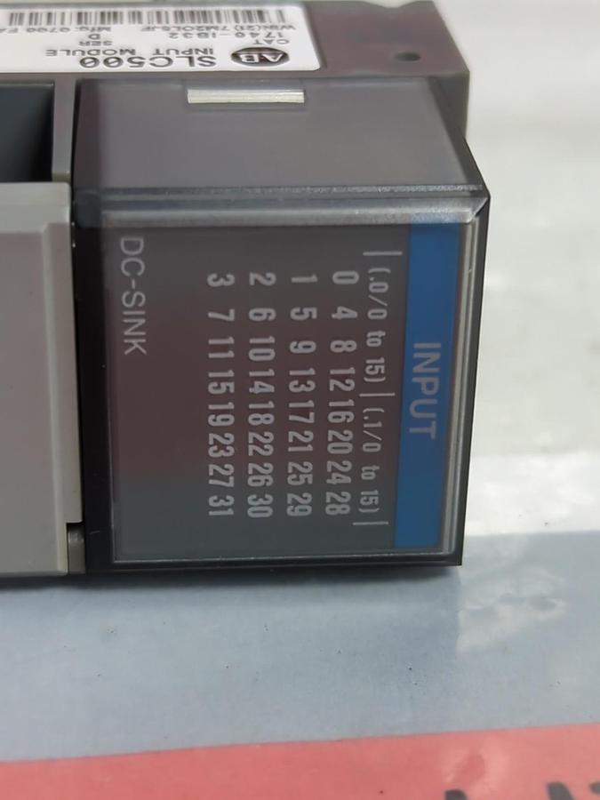 Used ALLEN BRADLEY,1746-IB32,SERIES D SLC500 INPUT MODULE PRE-OWNED
